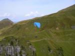 Paragliding Fluggebiet Europa » Schweiz » Bern,Planplatten,Jöni vor dem Hochsträss, im Hintergrund die Krete zum kleinen Melchtal