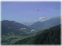 'Hang-Time' über dem Planfait