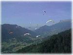 Paragliding Fluggebiet Europa » Frankreich » Rhone-Alpes,Annecy: Planfait,'Hang-Time' über dem Planfait