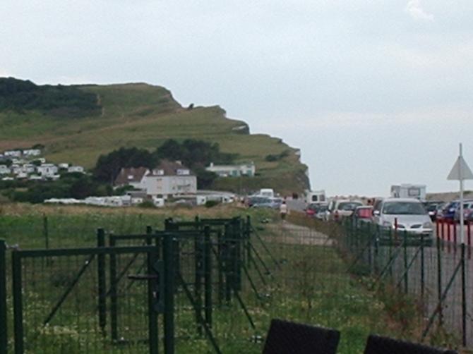 criel plage/ landing