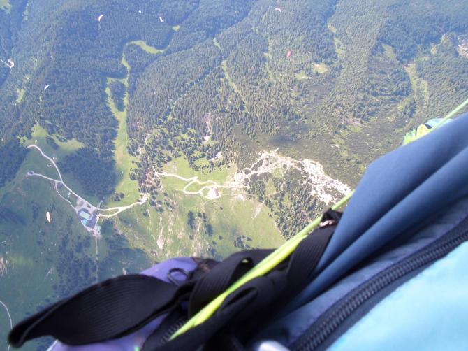 auf 2800m über dem Wallberg