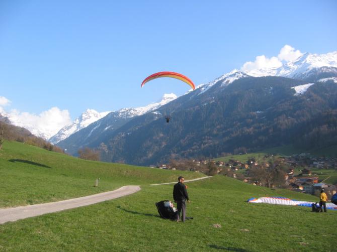 Ostern, 8. April 2007
Landeplatz Ost