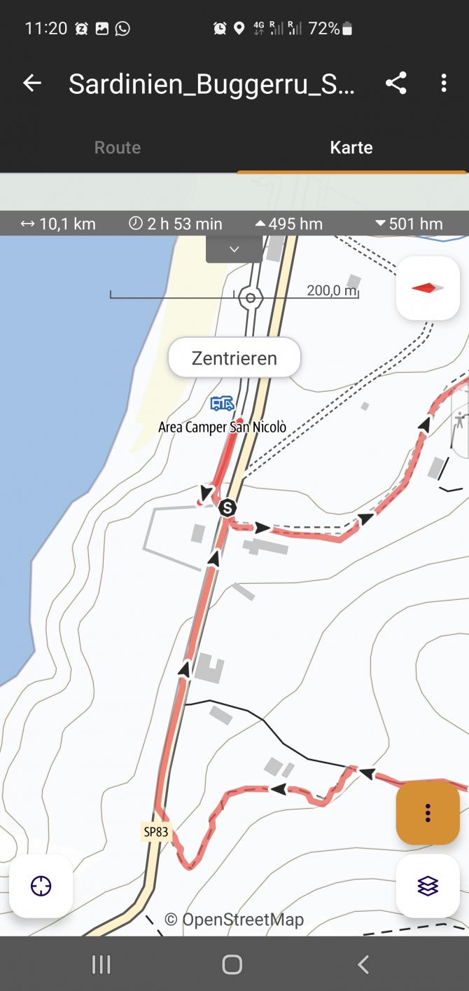 Einstieg in den Aufstiegsweg