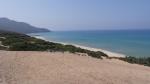Paragliding Fluggebiet Europa » Italien » Sardinien,Spiaggia di Scivu,Startplatz. Blick Richtung WSW.