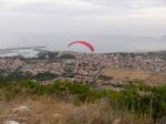 Paragliding Fluggebiet Europa Italien Sardinien,Monte Lungo,Nach dem Start.