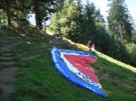 Paragliding Fluggebiet Europa » Schweiz » Luzern,Marbachegg,Der Startplatz...