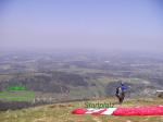 Paragliding Fluggebiet ,,Blomberg-Start-Landeplatz Richtung Nord