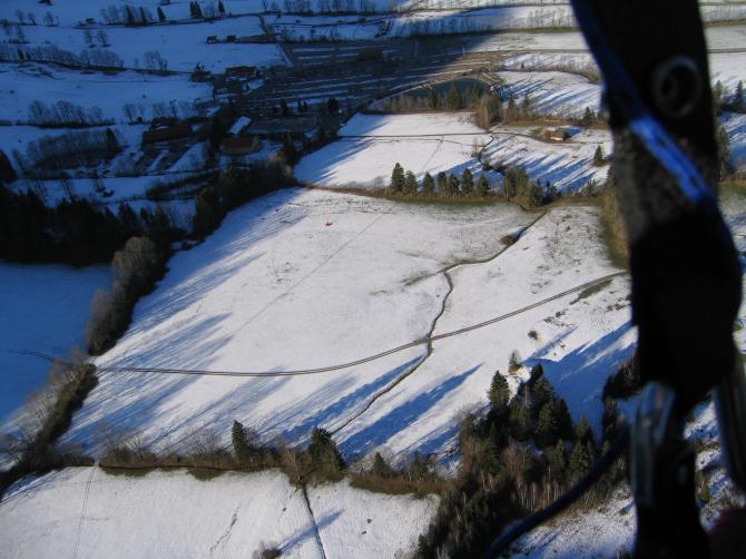 Landeplatz Gleitschirm Dez06