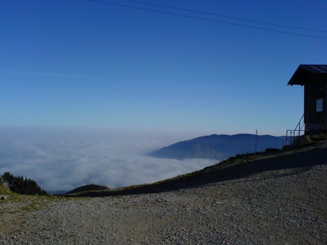 Startplatz Garland, oben, Blick nach ONO