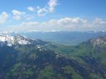 Paragliding Fluggebiet Europa » Schweiz » Nidwalden,Diegisbalm - Oberalp,Luftaufnahme Arvigrat. Ganz rechts: Stanserhorn.