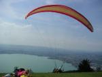 Paragliding Fluggebiet Europa » Schweiz » Zug,Zugerberg,gemütliches Warten auf guten Wind mit Blick auf den Zugersee