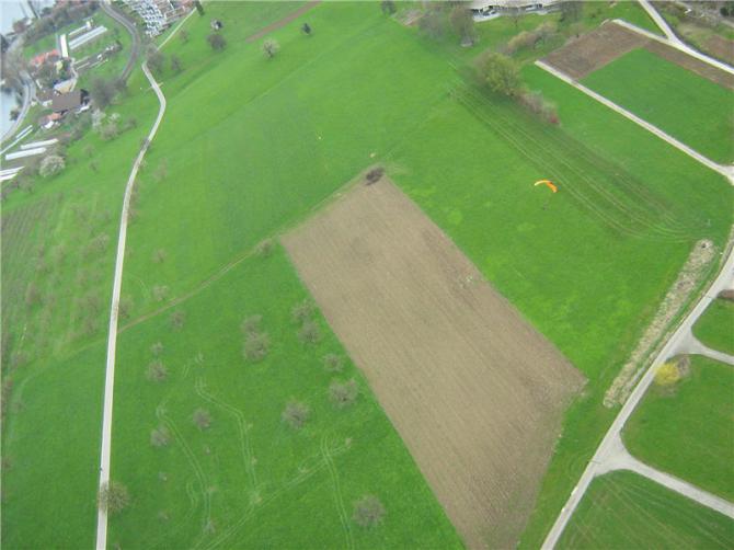 Landeplatz Oberwil 5. April 2008