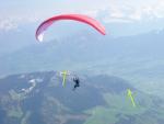 Paragliding Fluggebiet Europa » Schweiz » Schwyz,Gnipen / Rufiberg,Wildspitz von Norden mit den Startplätzen Rufiberg und Gnipen