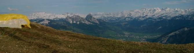 Der Wildspitz bietet nicht nur super Thermik, sondern auch eine grandiose Rundsicht.