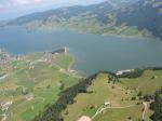 Paragliding Fluggebiet Europa » Schweiz » Schwyz,Hummel,Sihlsee Blickrichtung Norden