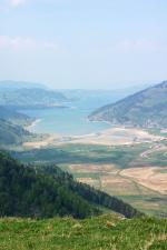 Paragliding Fluggebiet Europa » Schweiz » Schwyz,Schrot,Blick richtung Sihlsee vom Startplatz her