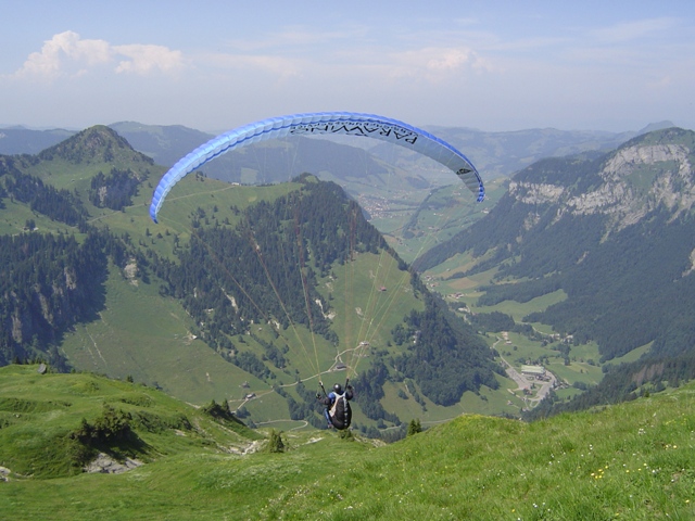 Ok. Ich bei einem schönen Start
ca. 13.30  Hoch Ybrig 05.07.2006