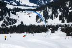 Paragliding Fluggebiet Europa » Schweiz » Schwyz,Hoch - Ybrig [Forstberg],14.3.2009 auch im Winter ein Genuss. Nur leider keine Thermik vorhanden.