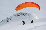 Paragliding Fluggebiet Europa » Schweiz » Schwyz,Hoch - Ybrig [Forstberg],Schön preparierte Startpiste, ist einfach so zu starten.
14.3.2009