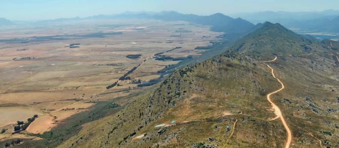 Über SP, Blick Ritg Nord