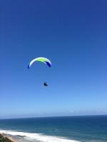 Paragliding Fluggebiet Afrika Südafrika ,Bluff,soaring am indischen ozean