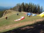 Paragliding Fluggebiet Europa » Deutschland » Baden-Württemberg,Gschasi,Startplatz "Hans Uhl" auf dem Gschasikopf
Foto:E. Zipfel