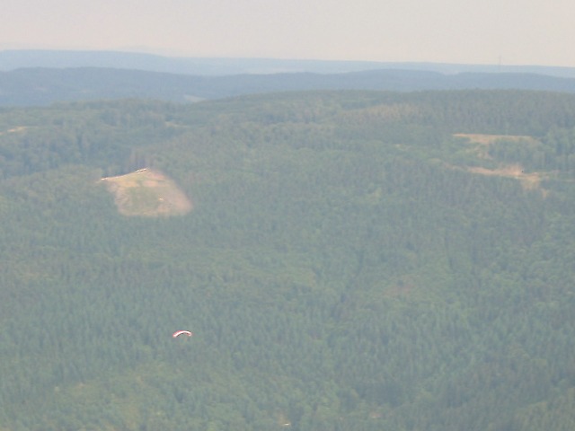 Der Startplatz aus der Luft gesehen
Foto Bernd Schwarz