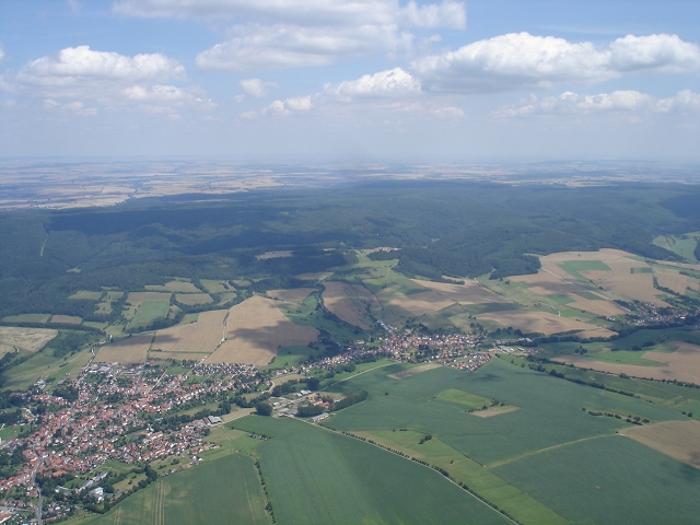 Unten links Mihla,rechts Lauterbach