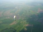 Paragliding Fluggebiet Europa » Deutschland » Thüringen,Harsberg,Mein Kumpel Zosse ca.1000m drüber.