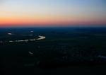 Paragliding Fluggebiet ,,Abgleiter über der Elbe