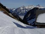 Paragliding Fluggebiet ,,Blick von der Bergstation Gitschenen Talauswärts Richtung Vierwaldstättersee.