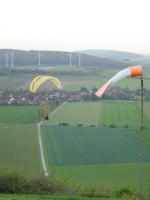 Paragliding Fluggebiet Europa » Deutschland » Niedersachsen,Börry - Am Hellberg,Blick auf Börry! Bild ist vom 26.10.2006.