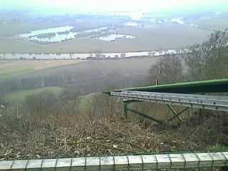 Startrampe und Ausblick auf Landegelände