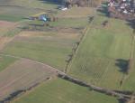Paragliding Fluggebiet Europa » Deutschland » Hessen,Winnen,Gleitschirmschlepp auf dem Gelände aus der Luft gesehen