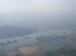 Paragliding Fluggebiet Europa » Deutschland » Thüringen,Kella Berg,Auf dem Flug nach Eschwege überfliegt man den Werratalsee.In der Mitte ,leicht rechts kann man den Campingplatz direkt am See erkennen,dahinter liegt Eschwege