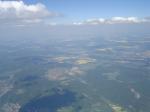 Paragliding Fluggebiet Europa » Deutschland » Thüringen,Kella Berg,Von Aue aus kommend bin ich später über Kella geflogen.Man kann ganz gut den Kessel erkennen und die ehemalige Grenzschneise.Der Flug ,ein Traum.Basis 2600m