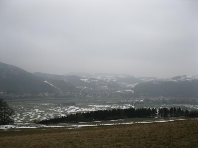 Nach einem schönen Winterflug.