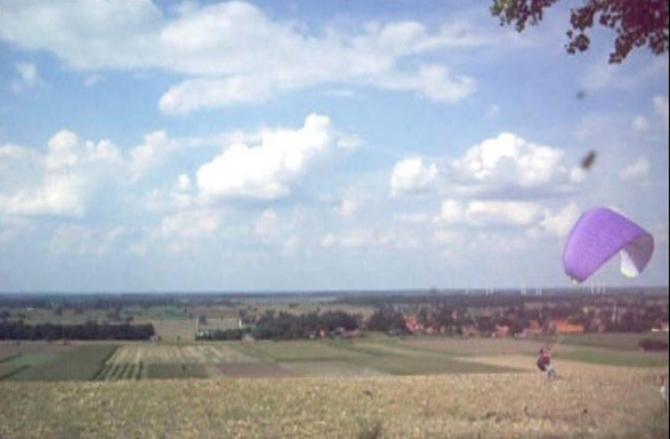 Schönes Wetter, Wind von vorne, aber leider nur ein 15 Sekunden Flug.