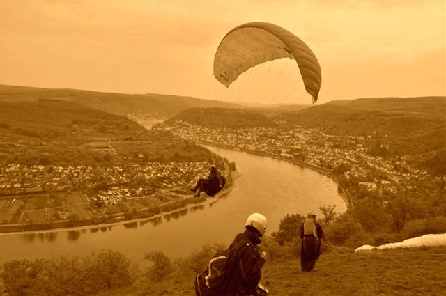 Toplandung bei Starkwind mit dem Spiroline von LittleCloud
Bild Freiflieger-eu / Ralf Münch
