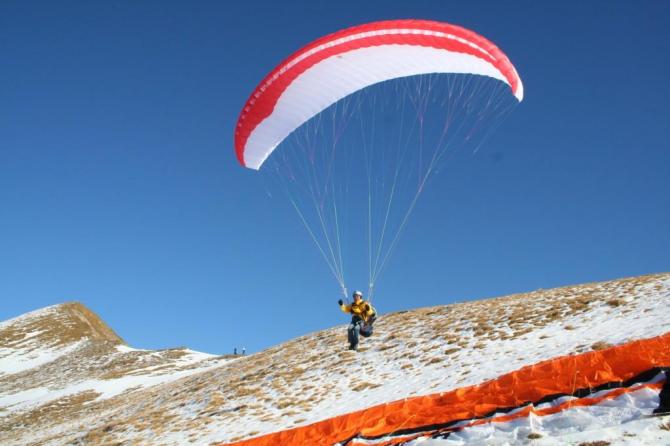 Start beim Schön Chulm in Bisenverhältnissen (dann bietet sich der Ausläufer des Hagelstocks der sich zum Schön Chulm zieht für einen Start an)