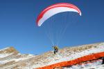 Paragliding Fluggebiet Europa » Schweiz » Uri,Schön Chulm,Start beim Schön Chulm in Bisenverhältnissen (dann bietet sich der Ausläufer des Hagelstocks der sich zum Schön Chulm zieht für einen Start an)