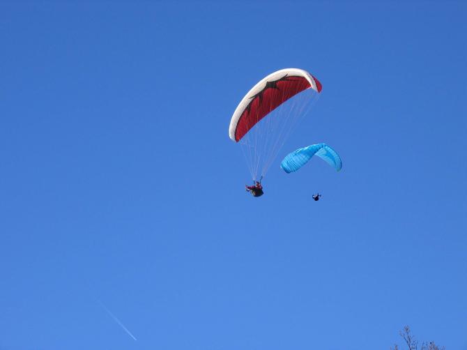 Seitlicher Klapper über Neuffen