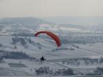 Paragliding Fluggebiet Europa » Deutschland » Baden-Württemberg,Einkorn,Soaring am einkorn im Winter