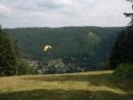 Paragliding Fluggebiet Europa Deutschland Baden-Württemberg,Bad Wildbad,Oststartplatz mit Blick zum Weststartplatz