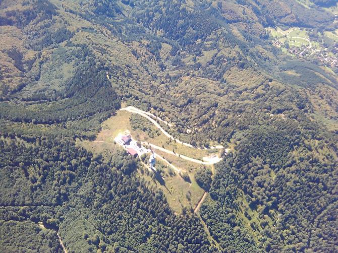 Sicht auf den Hochblauen August 2011