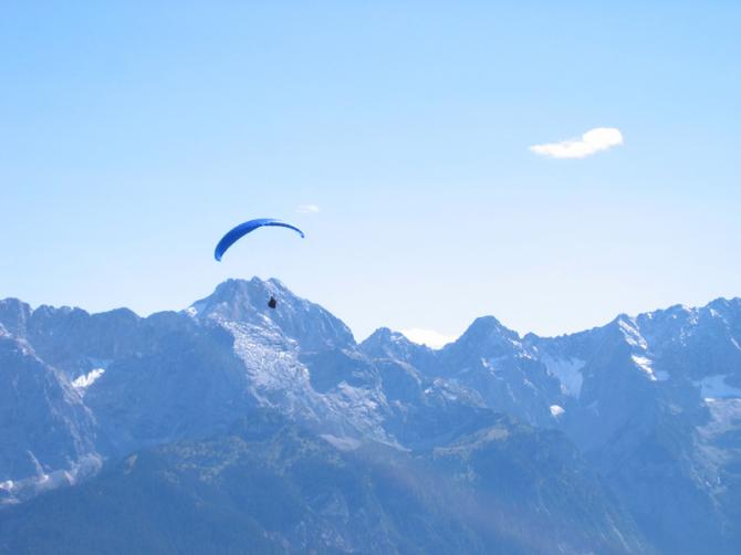 Soaringflug im August 2006.