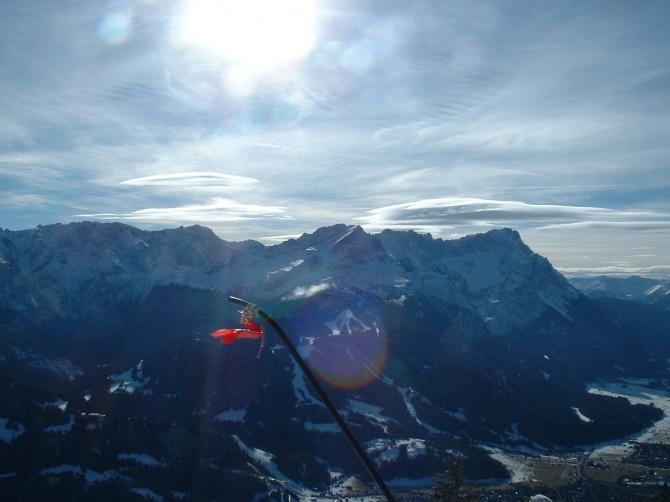 Föhn!!!!
Ein schöner Tag am Wank aber nicht zum Fliegen!!!