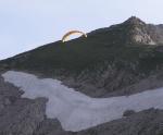 Paragliding Fluggebiet Europa » Österreich » Tirol,Stubaital - Kreuzjoch / Elfer,Saumäsig steiler Startplatz für Gleitschirme