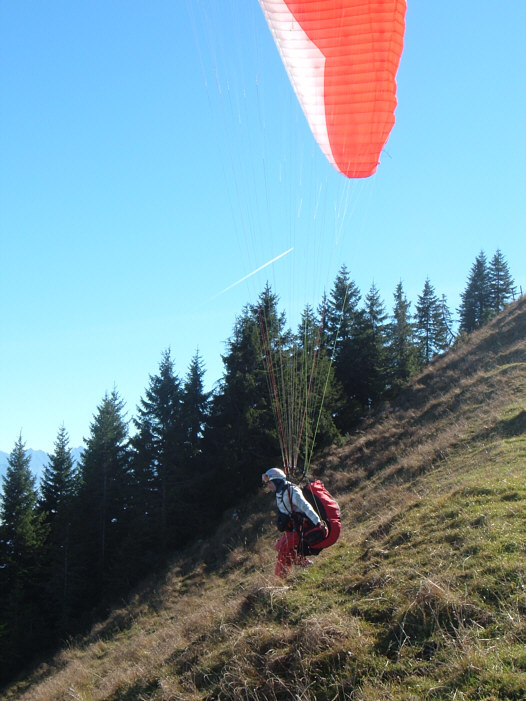 Start, Blick nach SO