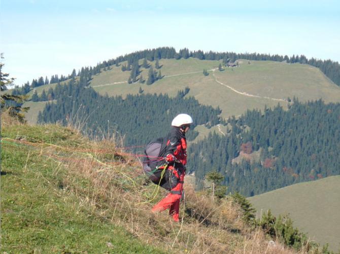 Start - Blick nach NW